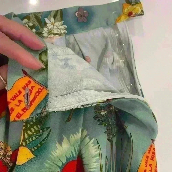 Grace Karin Frieda Kahlo ModCloth Steampunk Rockabilly Pleated Skirt Size XL - Picture 7 of 9